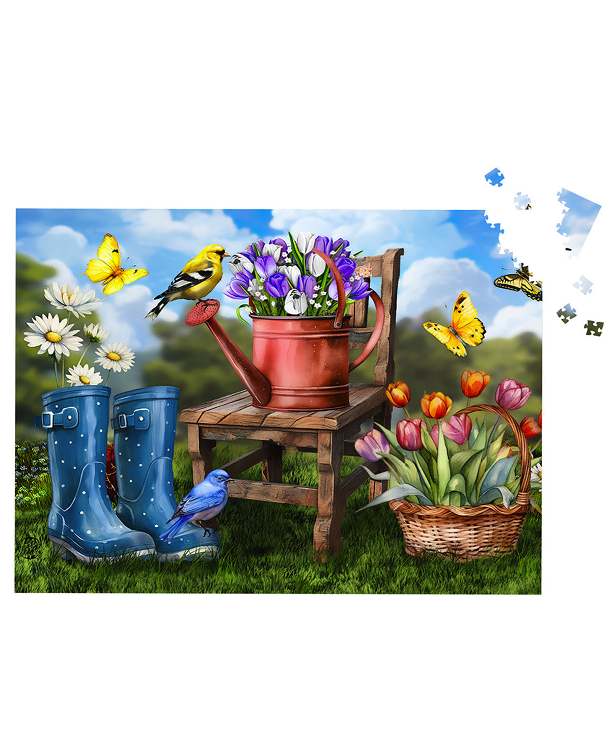 Briarwood Lane In The Garden Puzzle