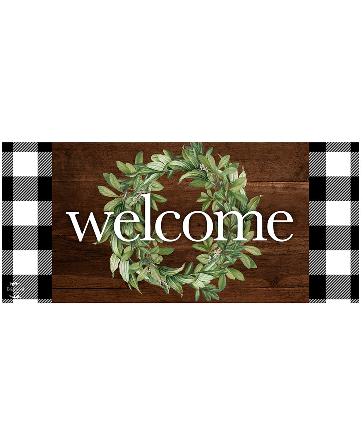 Farmhouse Wreath Mini Mat