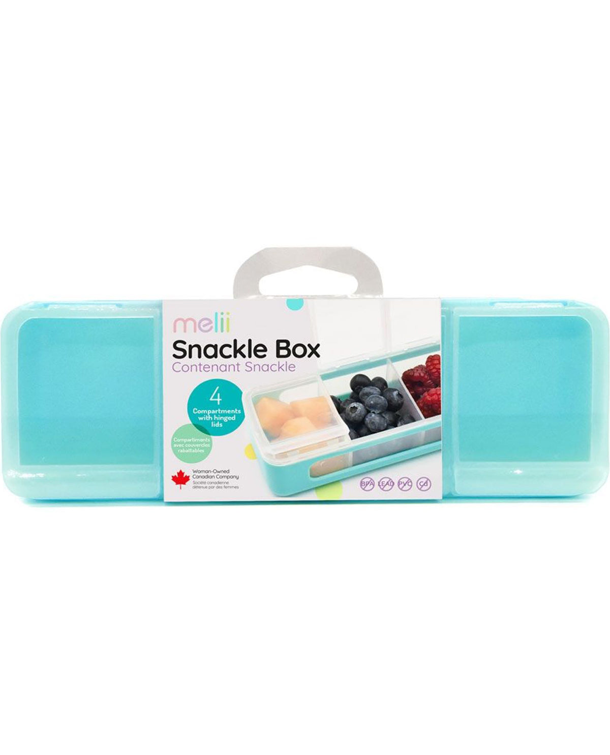 Melii Snackle Box, Blue