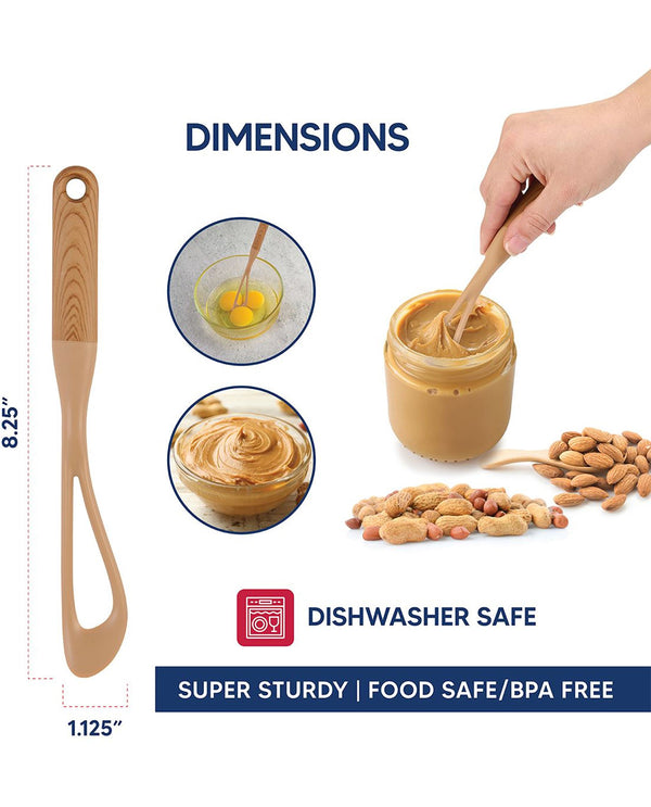 HIC Kitchen No-mess Natural Butter Mixer
