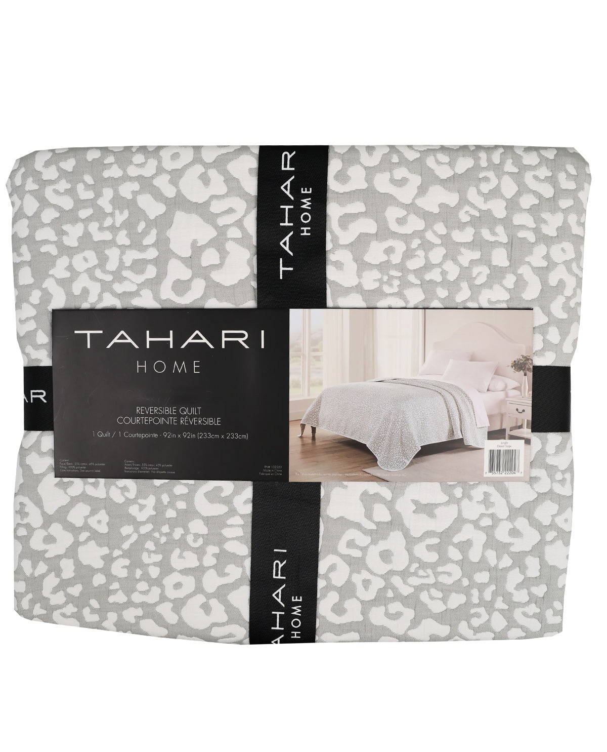 Jungle Coverlet Queen Quilt