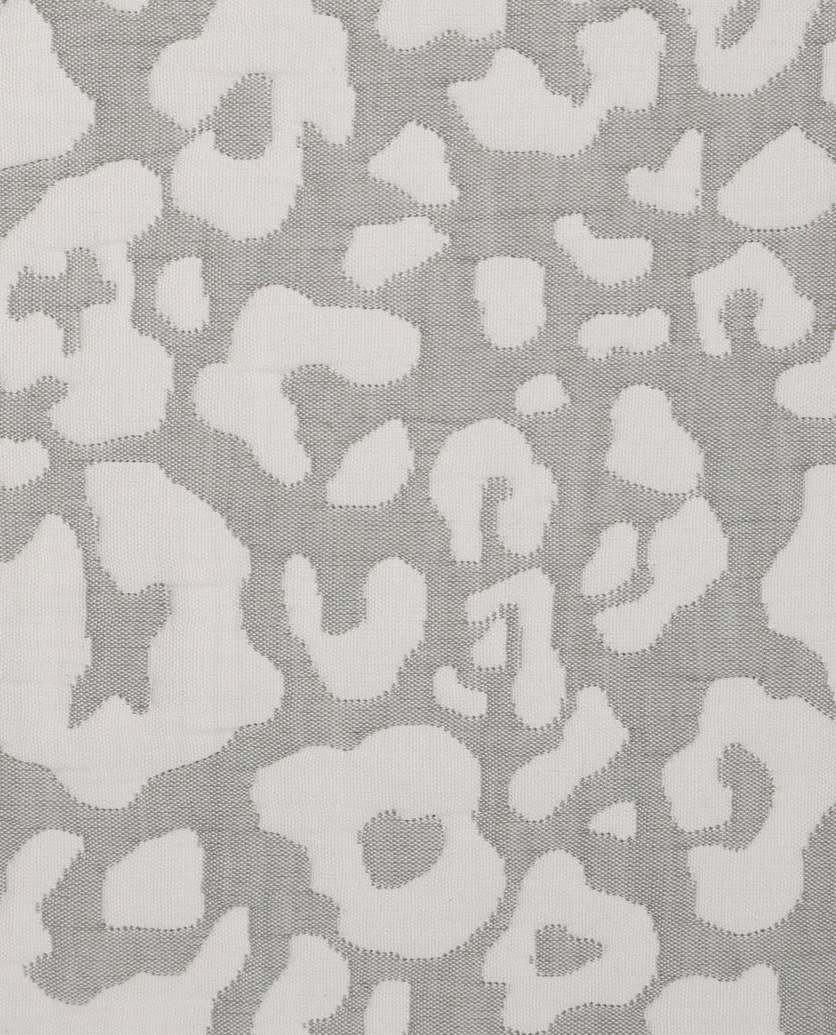 Jungle Coverlet King Grey Quilt