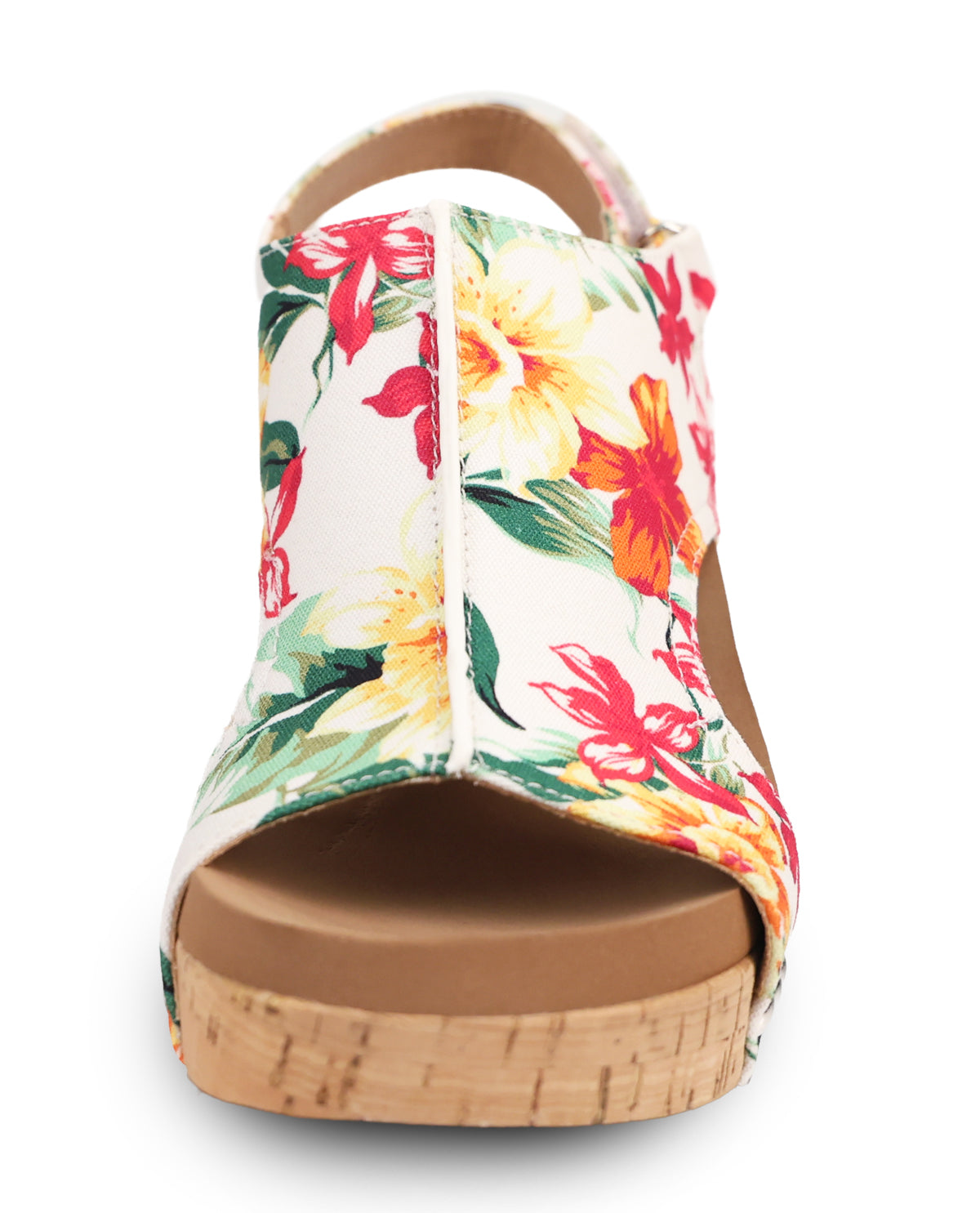 Corkys Carley Sandal White Floral