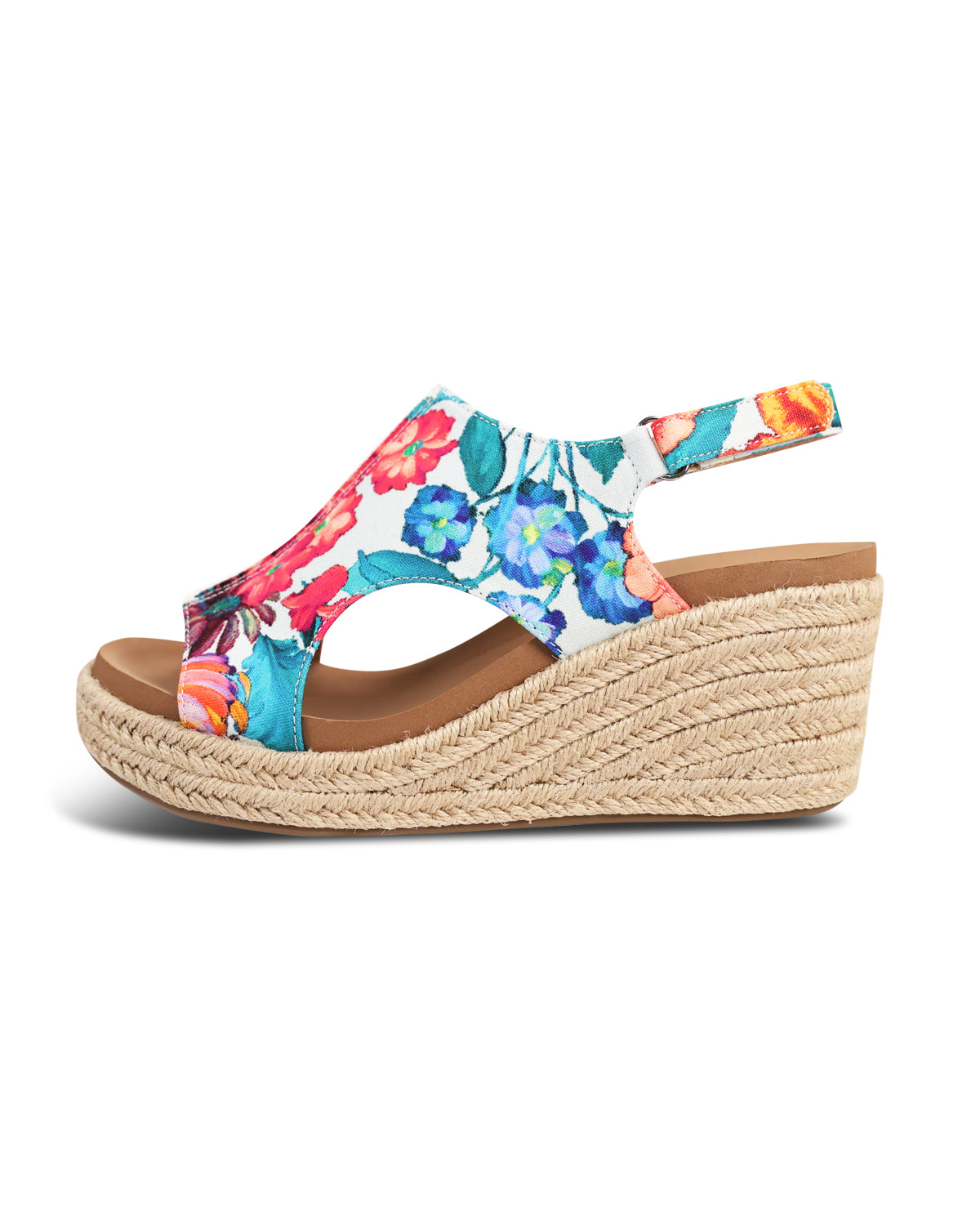 Corkys Carley Sandal White Multi Floral