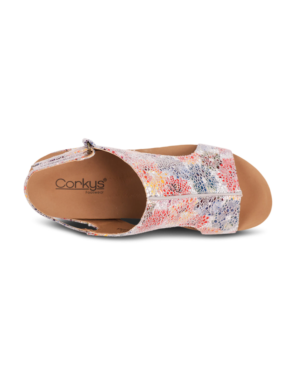 Corkys Volta II Sandal Bright Multi Washed