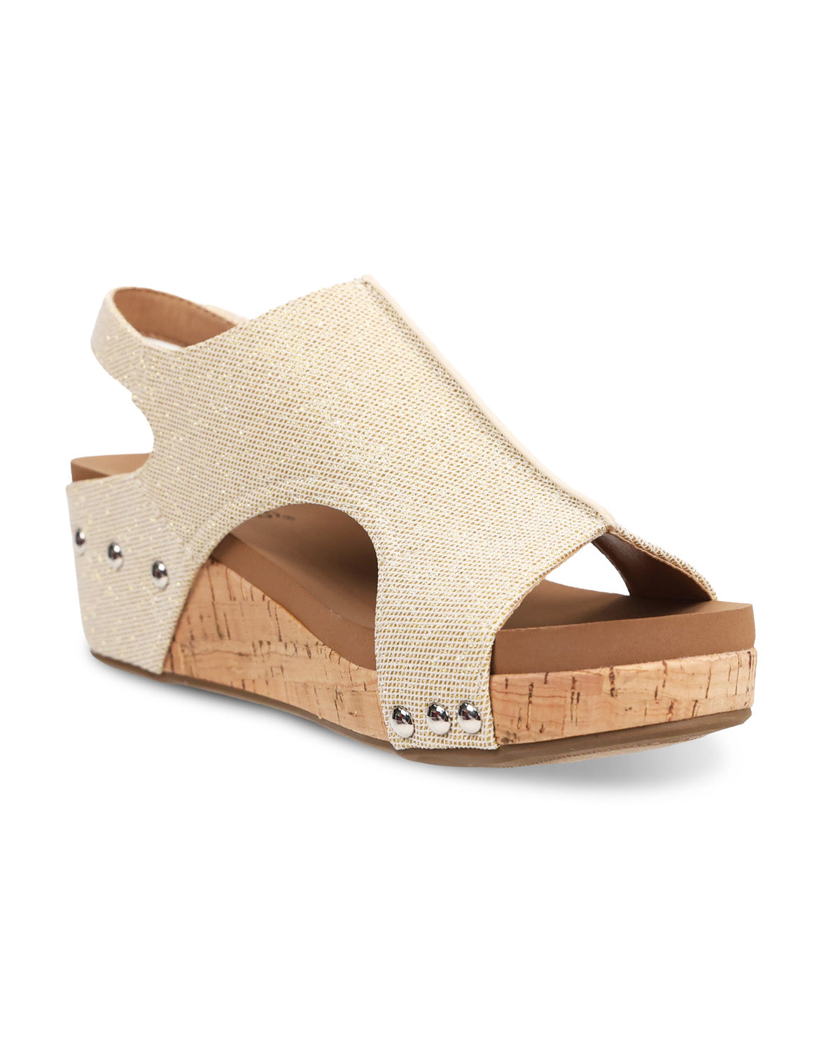 Corky's Volta II Sandal Gold Shimmer