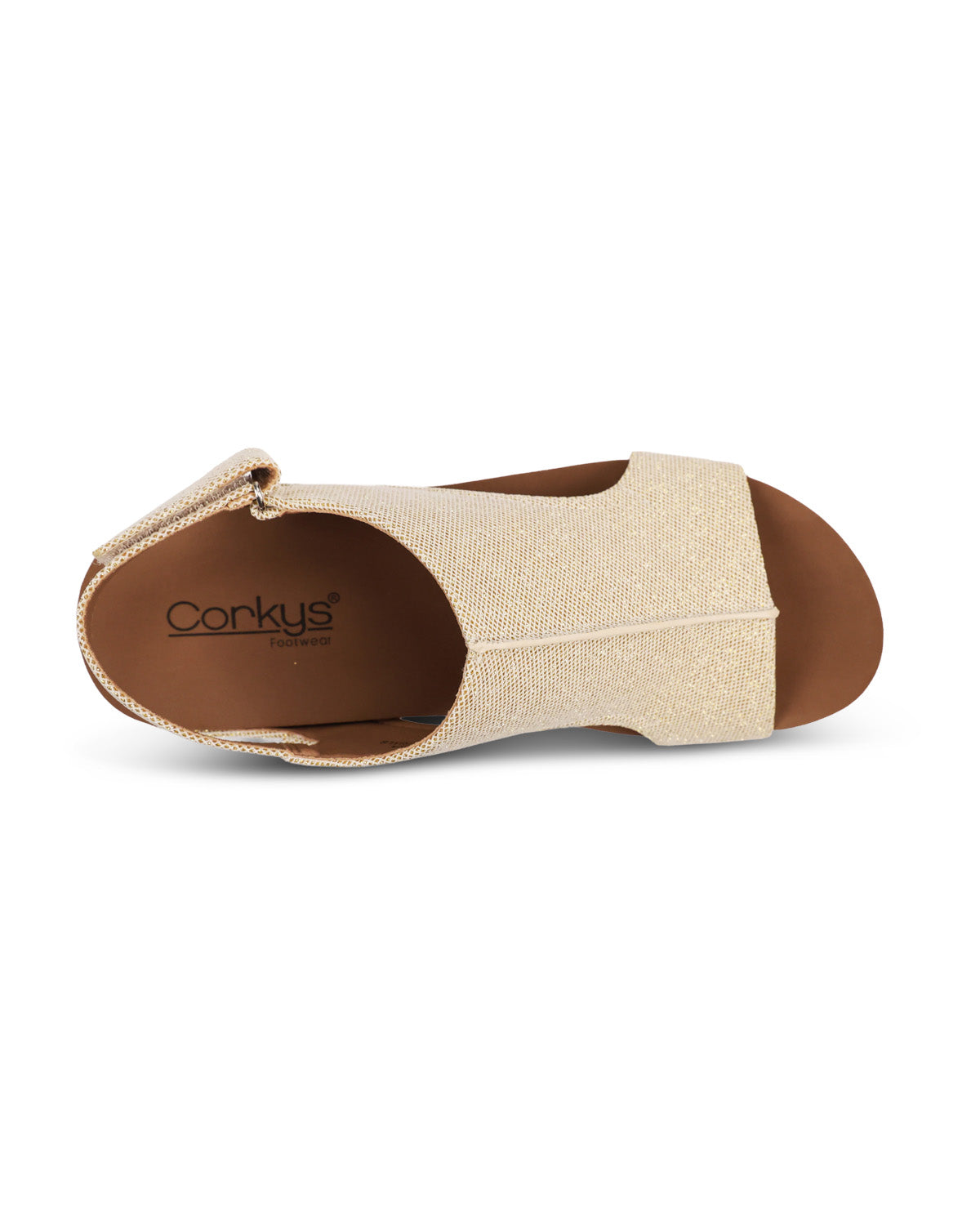 Corky's Volta II Sandal Gold Shimmer