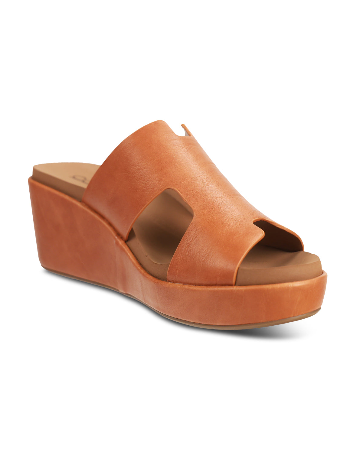 Corkys Pucker Up Sandal Cognac Smooth