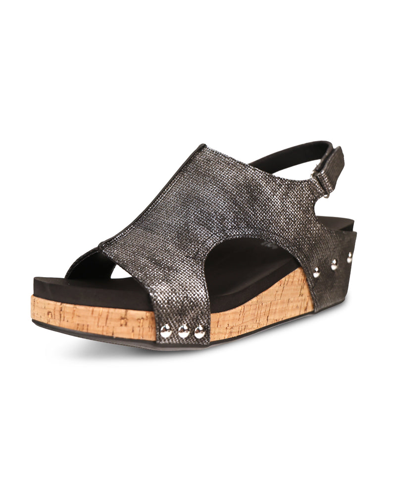 Corkys Volta Sandal Black