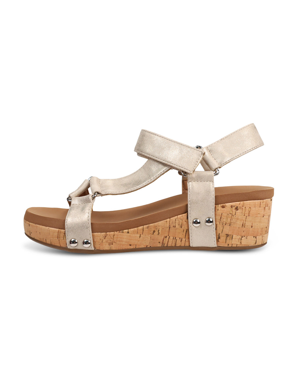 Corky's Don't Tempt Me Sandal Gold Wash