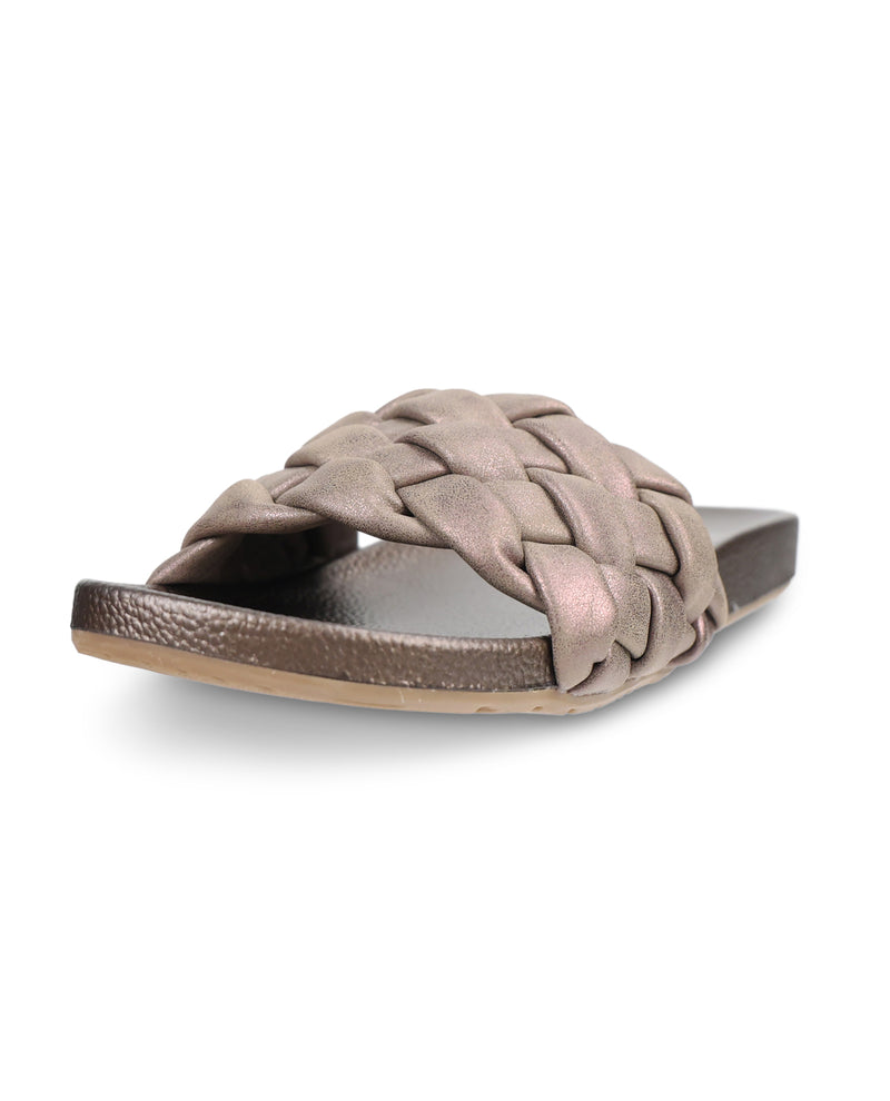 Hey Girl Extra Washed Sandal Bronze Metallic