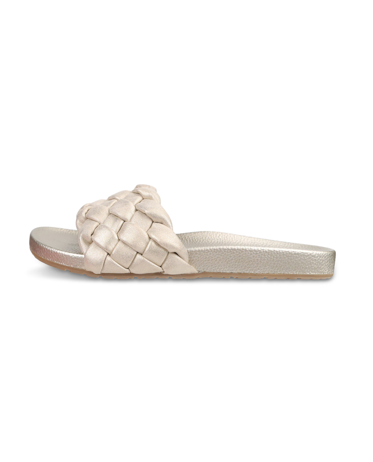 Hey Girl Extra Washed Sandal Gold Metallic