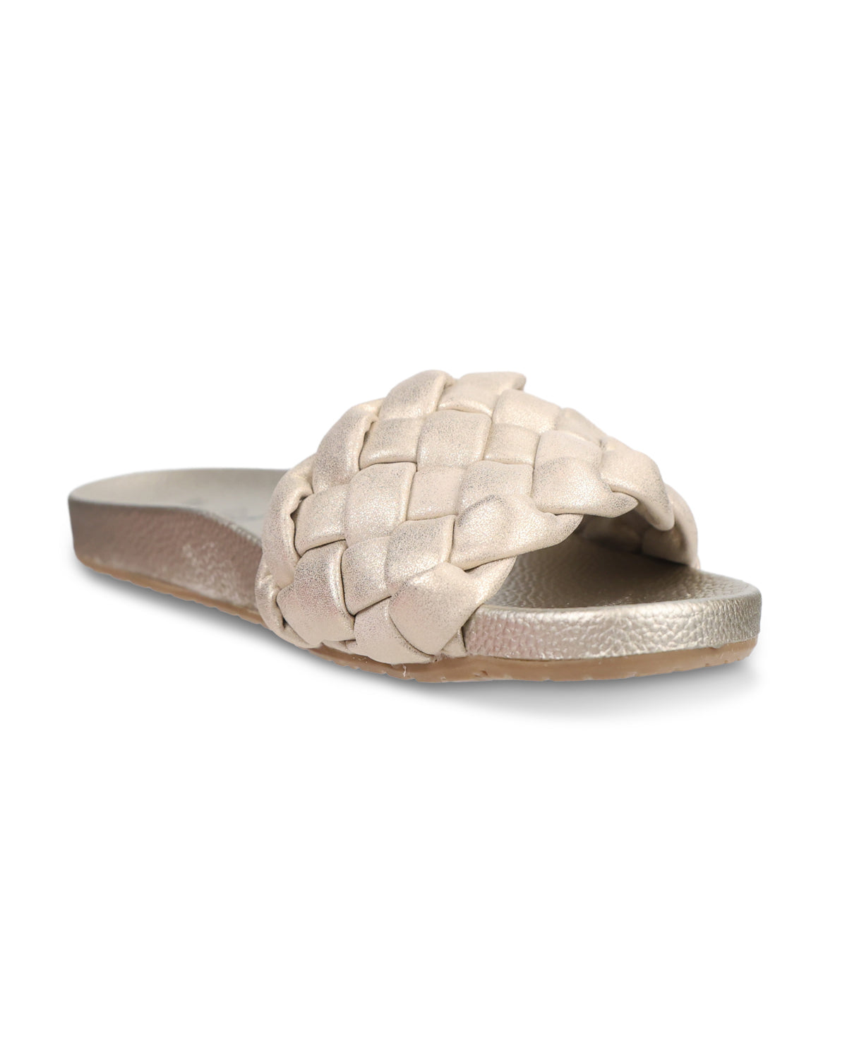 Hey Girl Extra Washed Sandal Gold Metallic