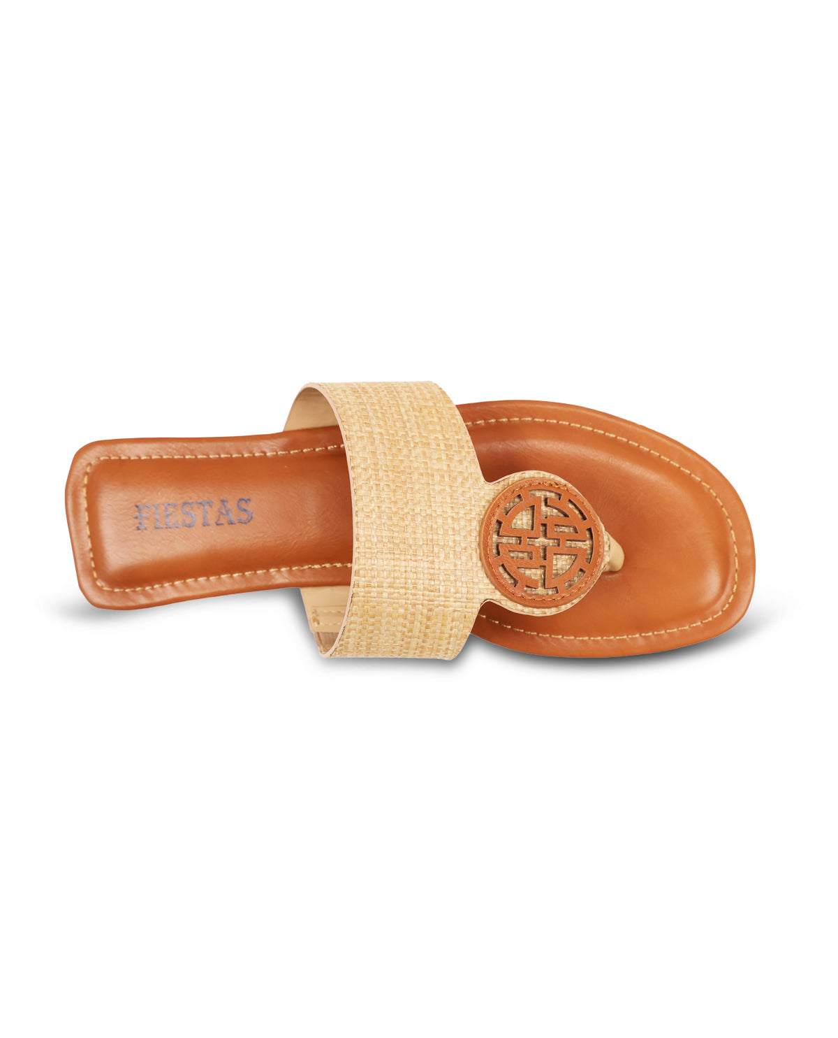 Fiestas Hallie-6 Sandal Natural