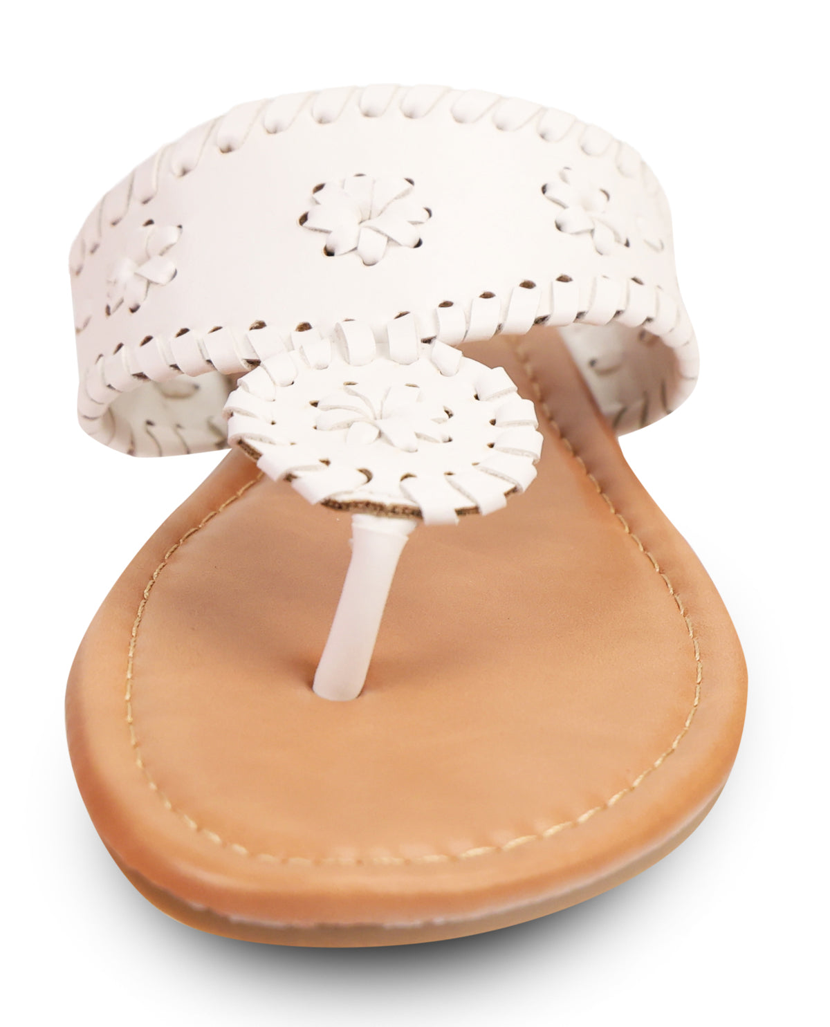 Fiestas Rosetta-26 Sandal White