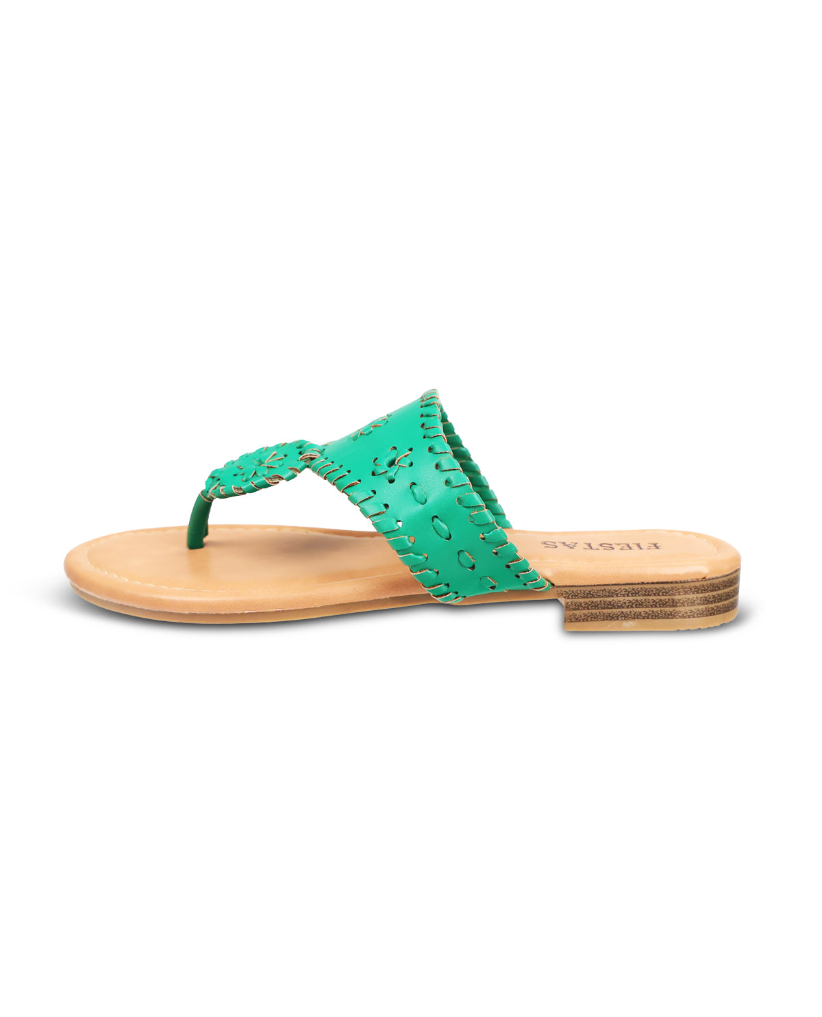 Fiestas Rosetta-26 Sandal Emerald Green