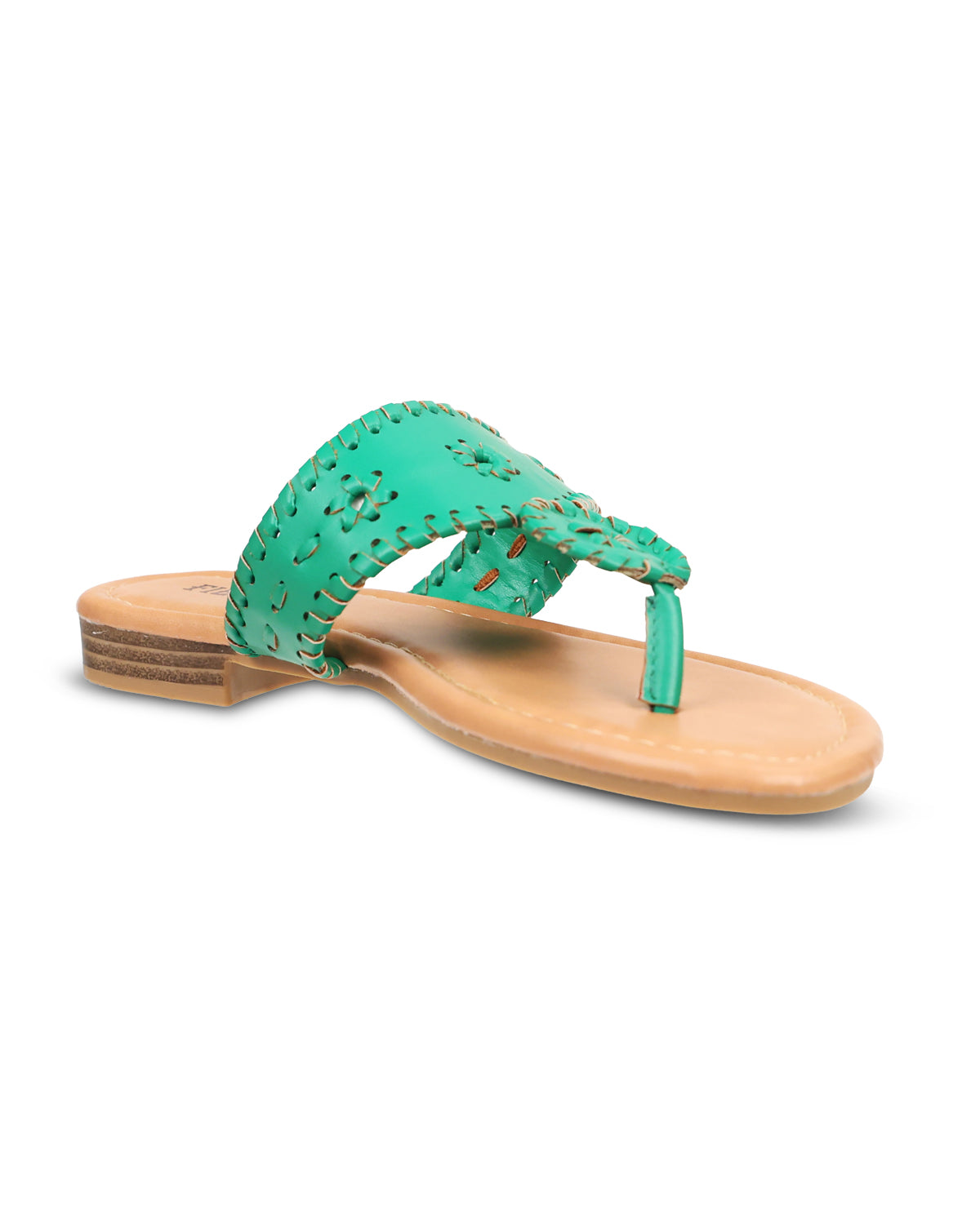 Fiestas Rosetta-26 Sandal Emerald Green