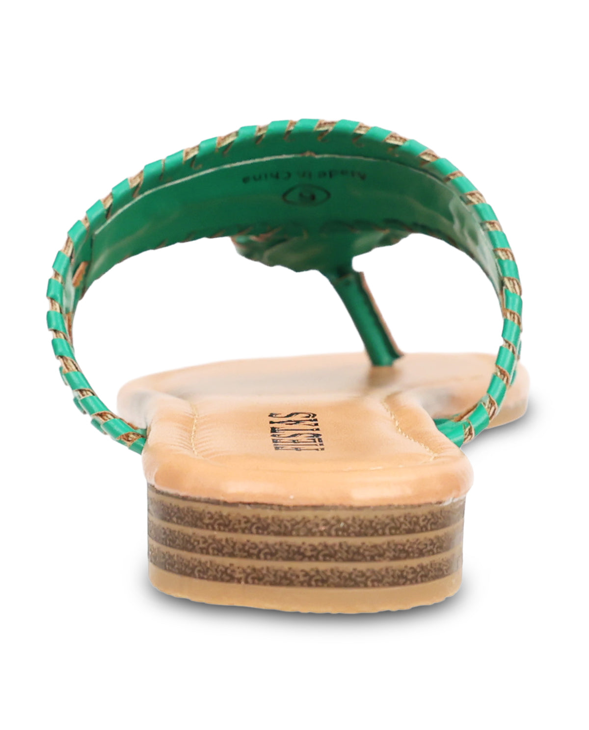 Fiestas Rosetta-26 Sandal Emerald Green