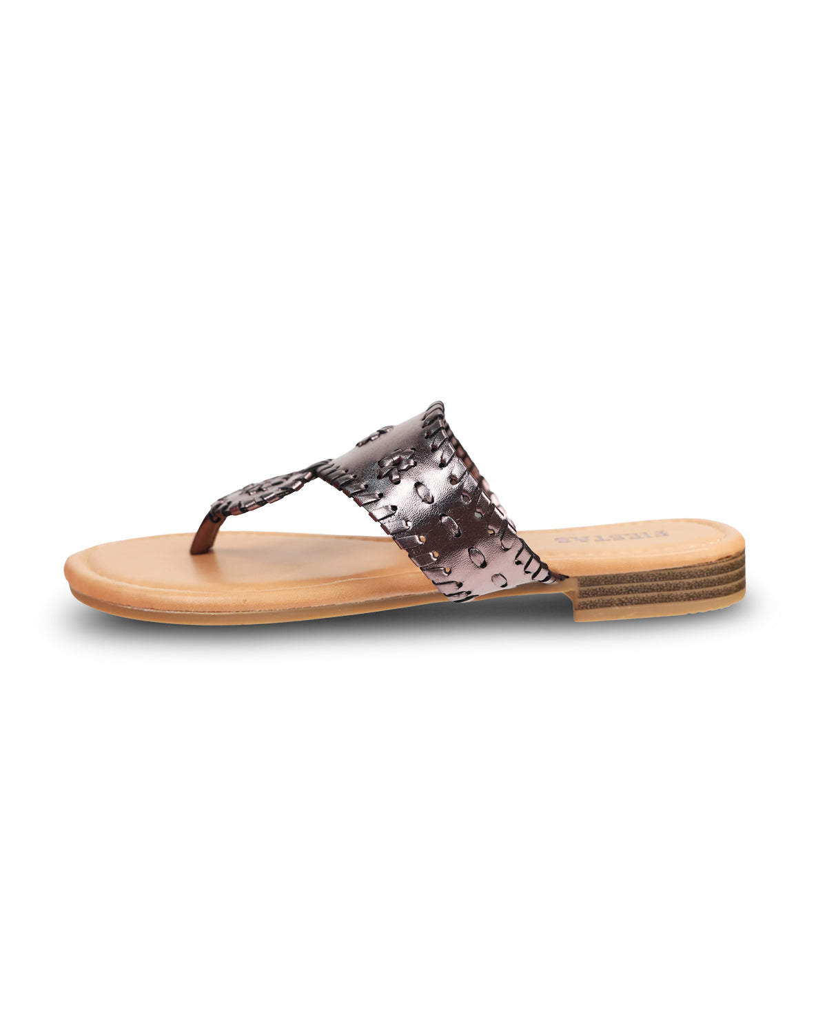 Fiestas Rosetta-26 Sandal Pewter