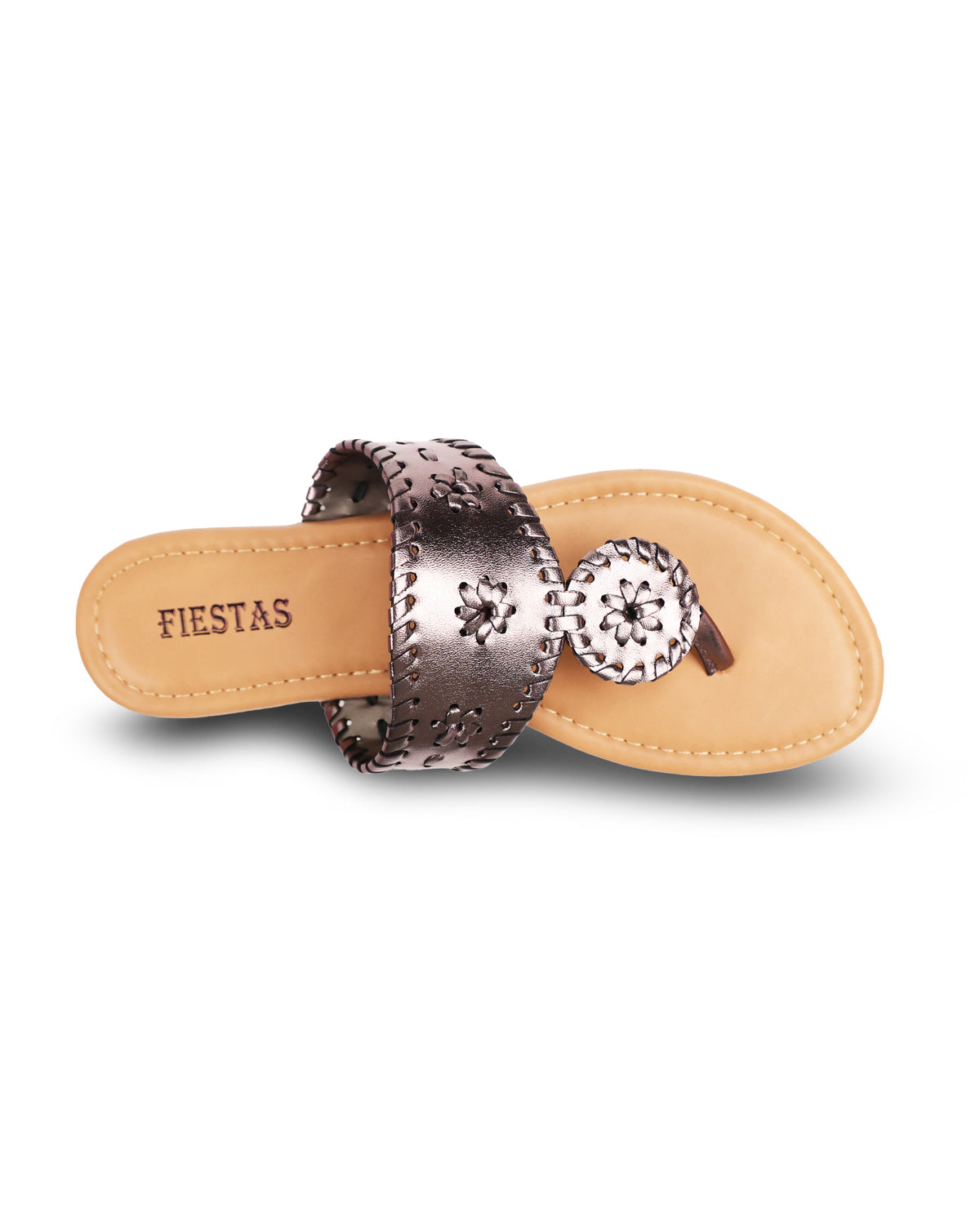 Fiestas Rosetta-26 Sandal Pewter