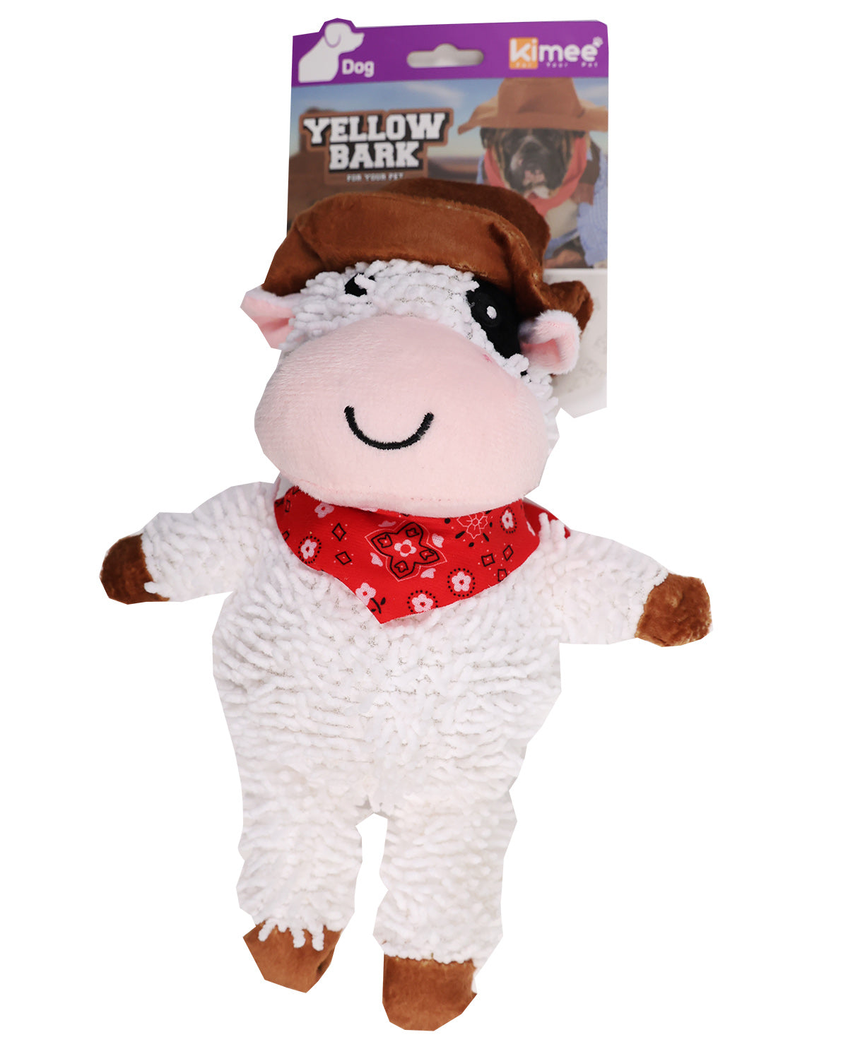 Moppy Cow Dog Toy