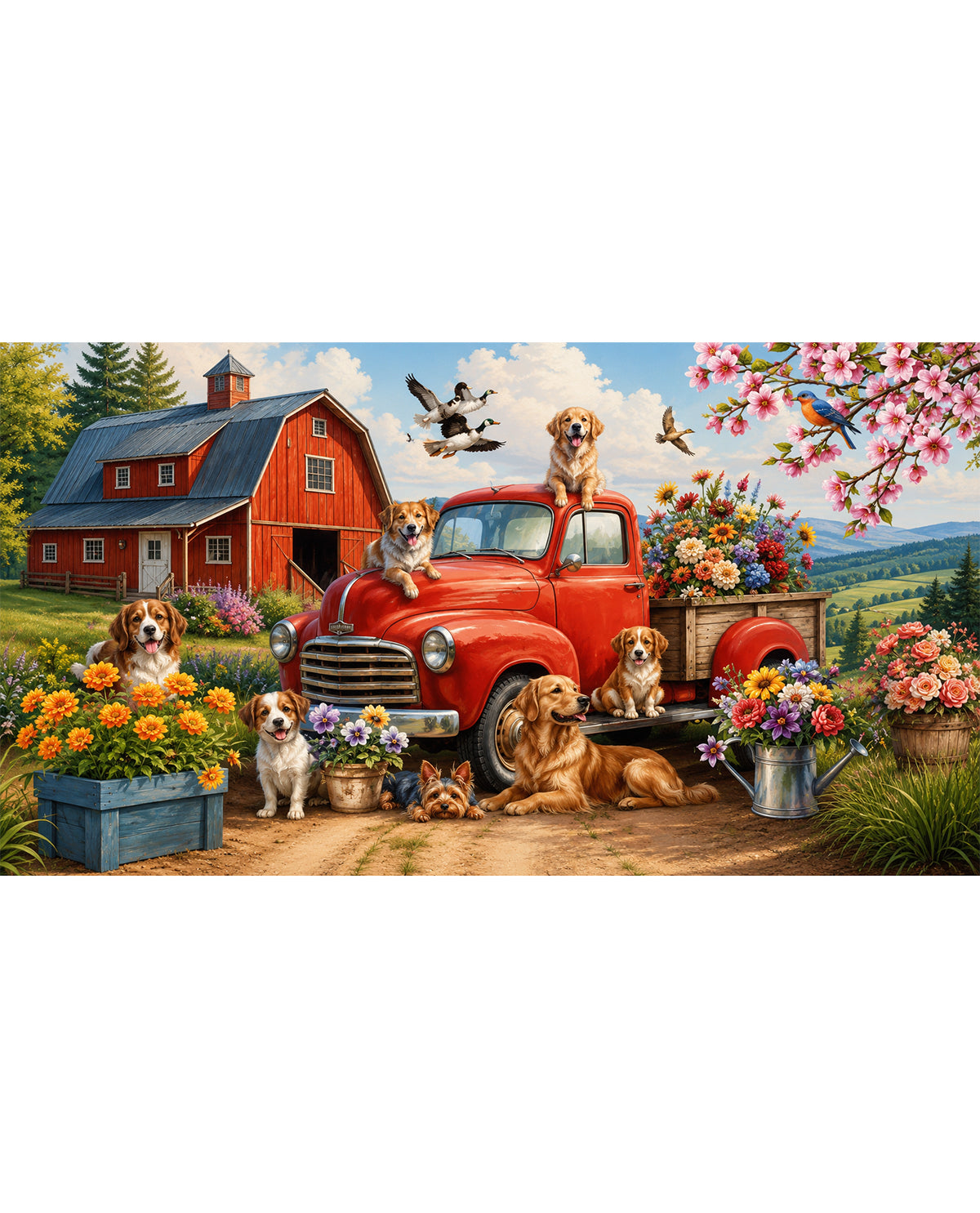 Briarwood Lane Farm Pups Mini Mat