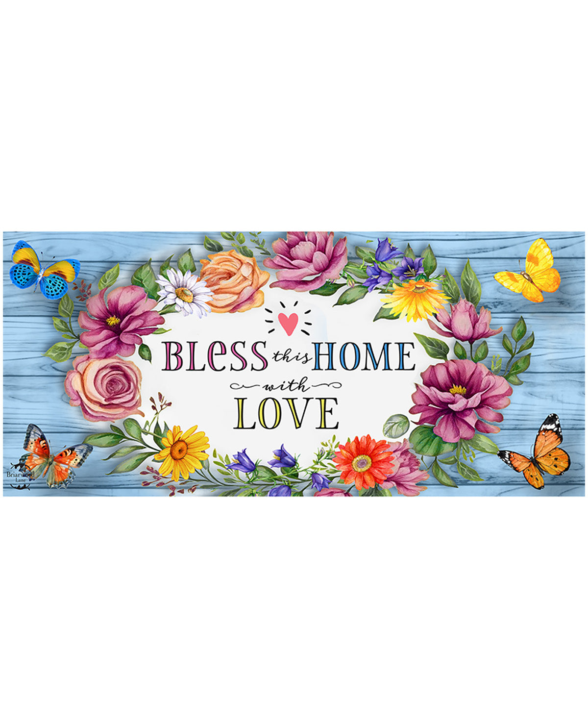 Bless This Home With Love Mini Mat