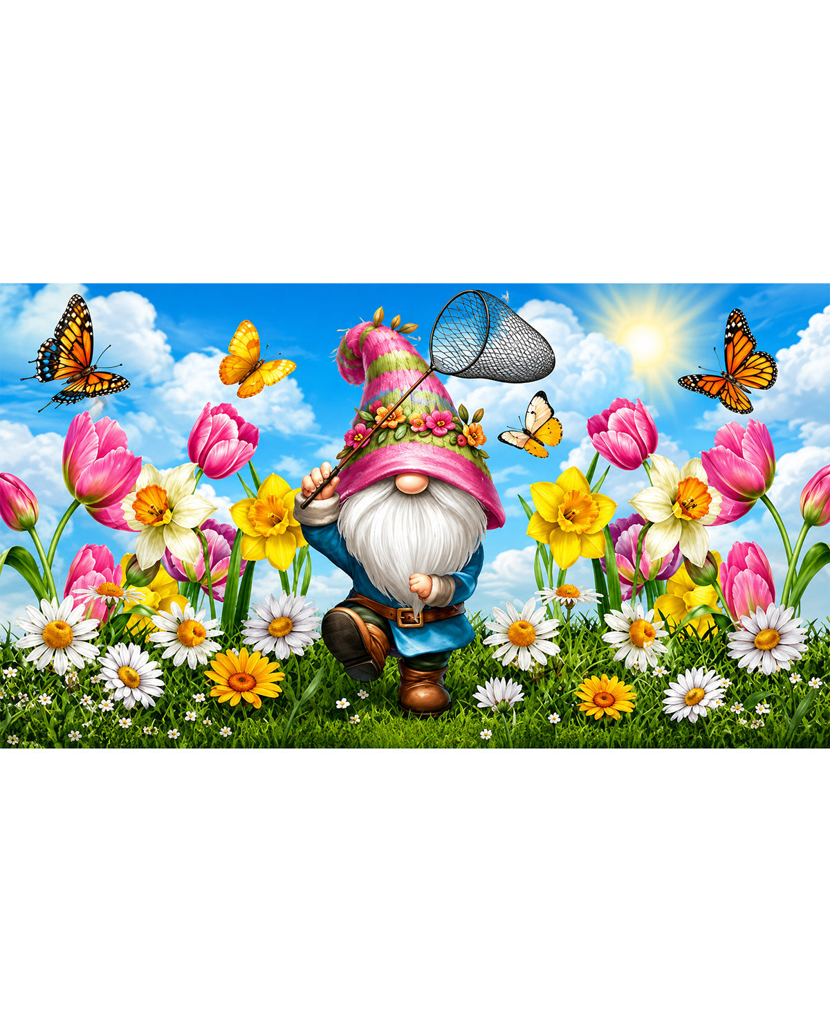 Briarwood Lane Springtime Gnome Mini Mat