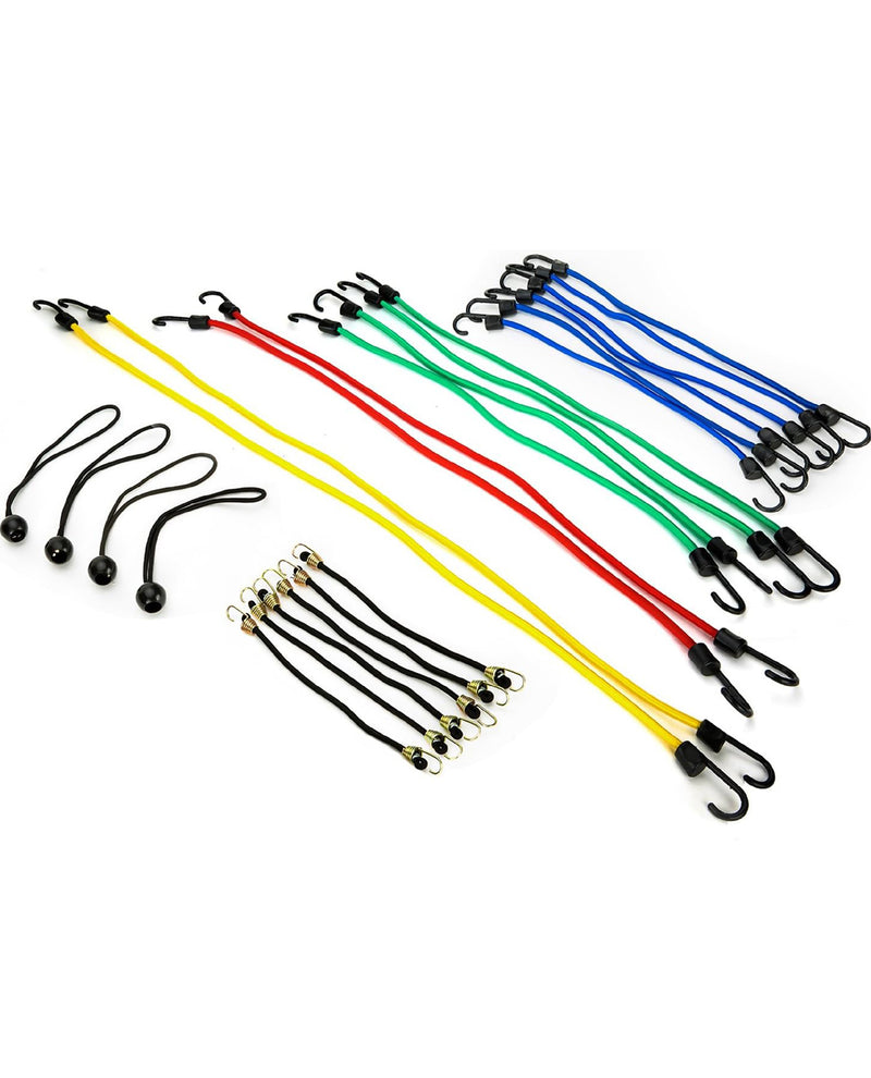 24pc Bungee Cord Set 24pc Bungee Cord Asst Kit