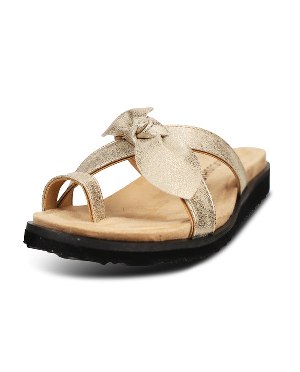 Aerocushion Bowtie 2 Sandal Gold