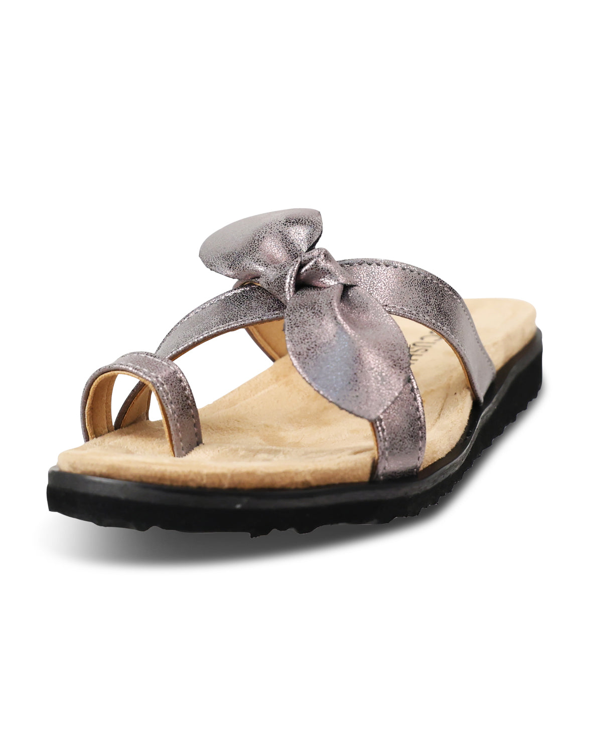 Aerocushion Bowtie 2 Sandal Pewter