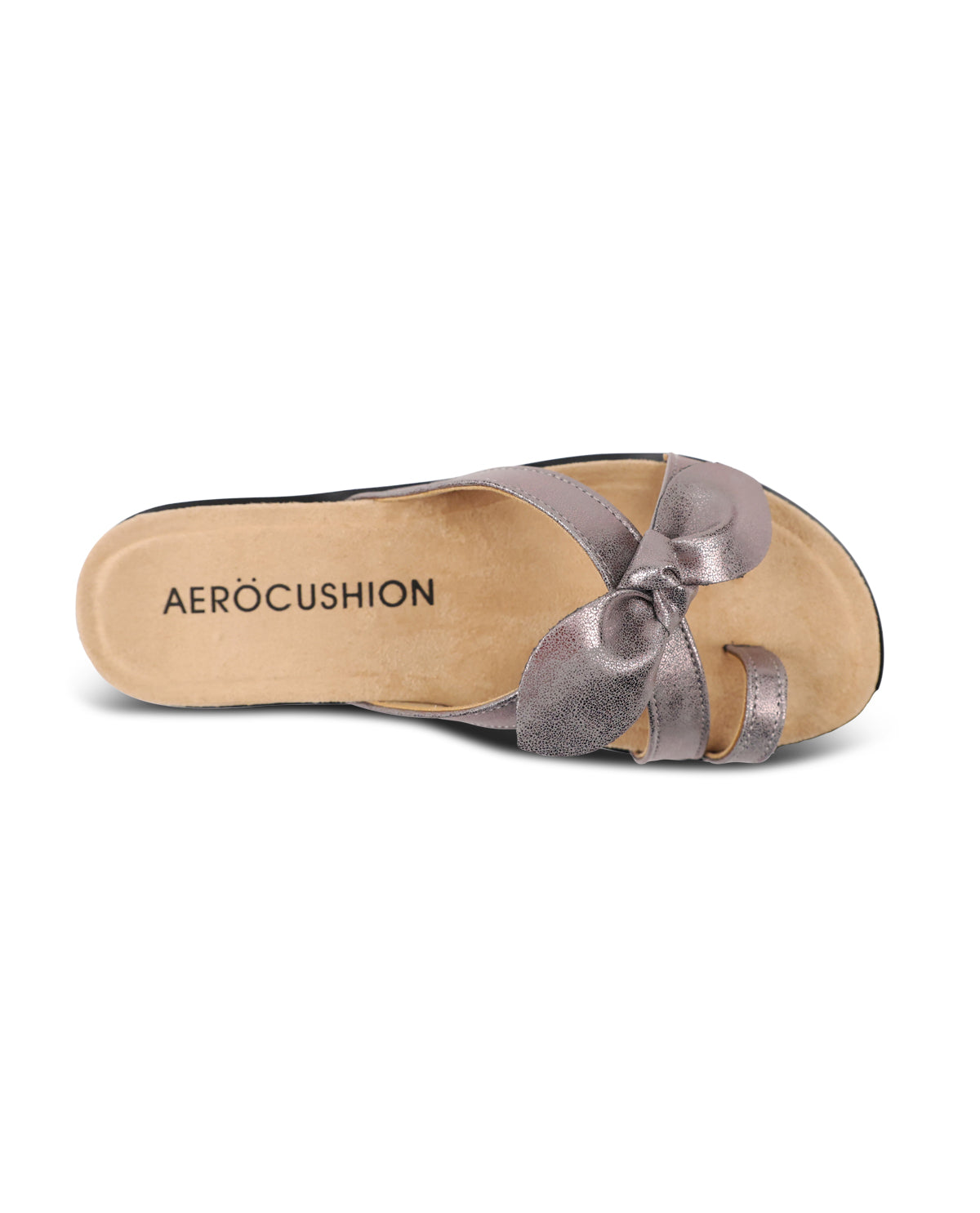 Aerocushion Bowtie 2 Sandal Pewter