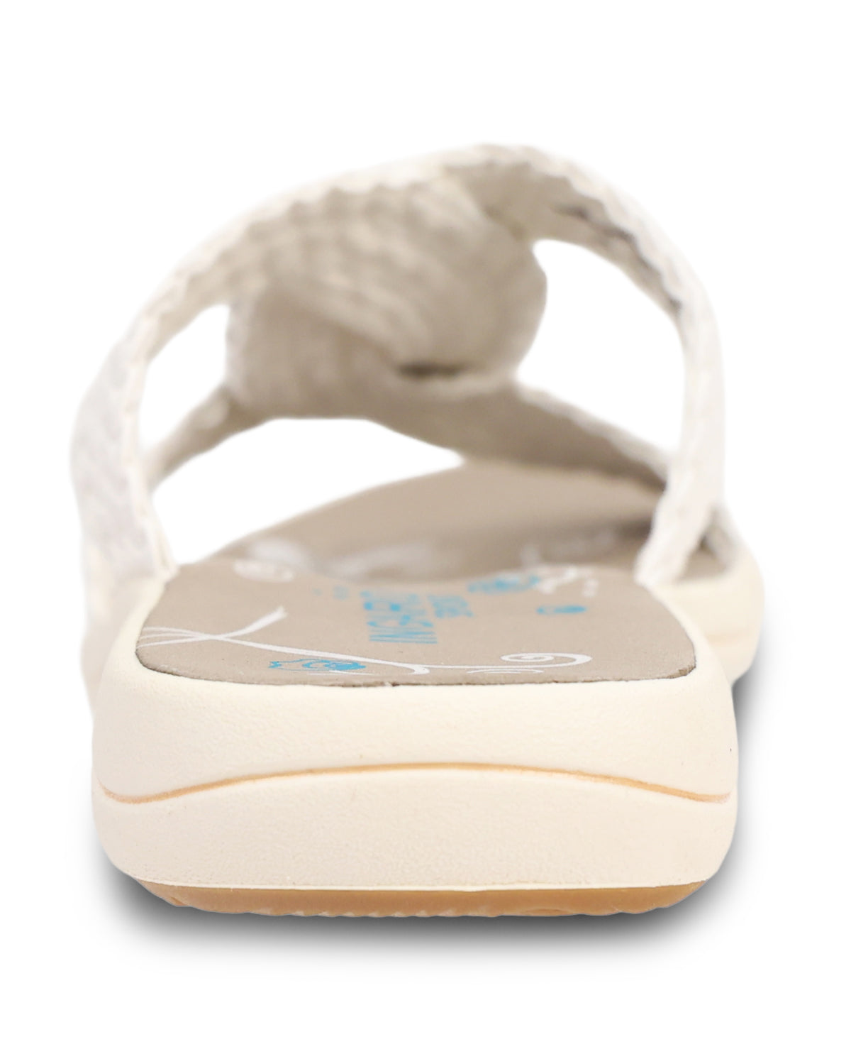 Ingaro Raffia Sandal White