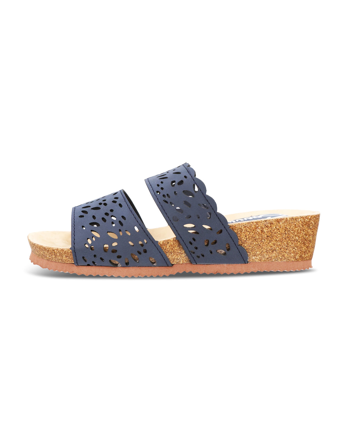 Savvy Lacy Sandal Navy