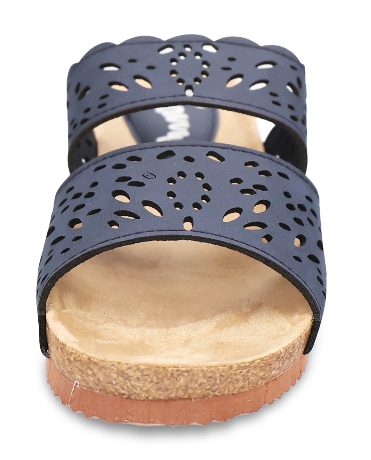Savvy Lacy Sandal Navy