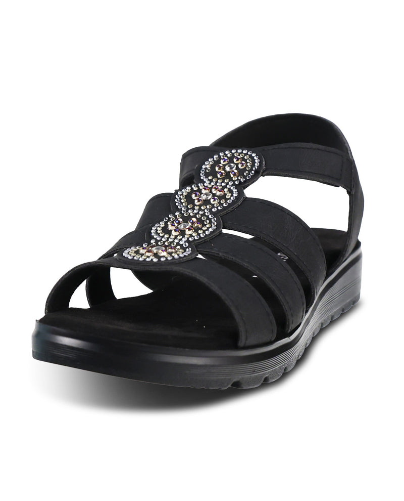 Aerocushion Roxy Sandal Black