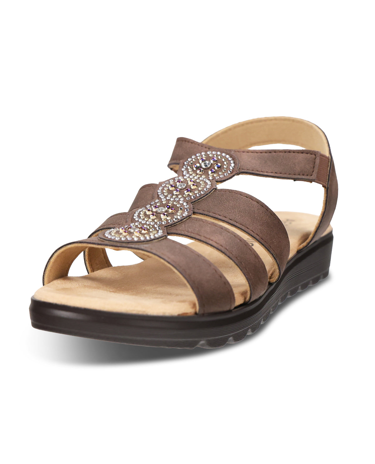 Aerocushion Roxy Sandal Chocolate