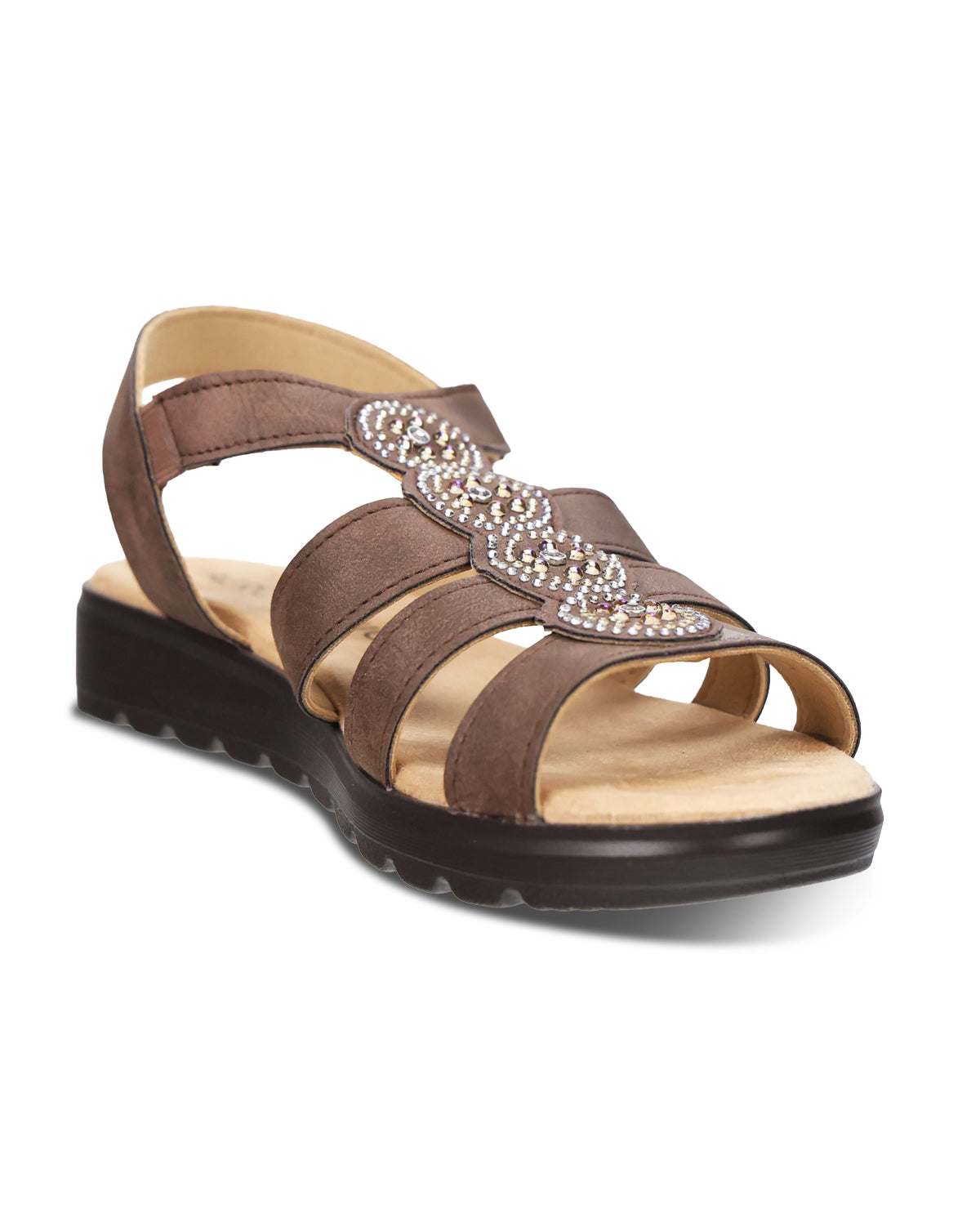 Aerocushion Roxy Sandal Chocolate