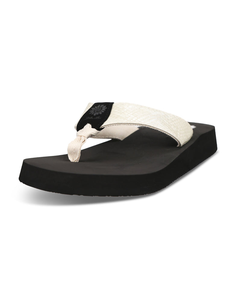 Yellow Box Findy Sandal White