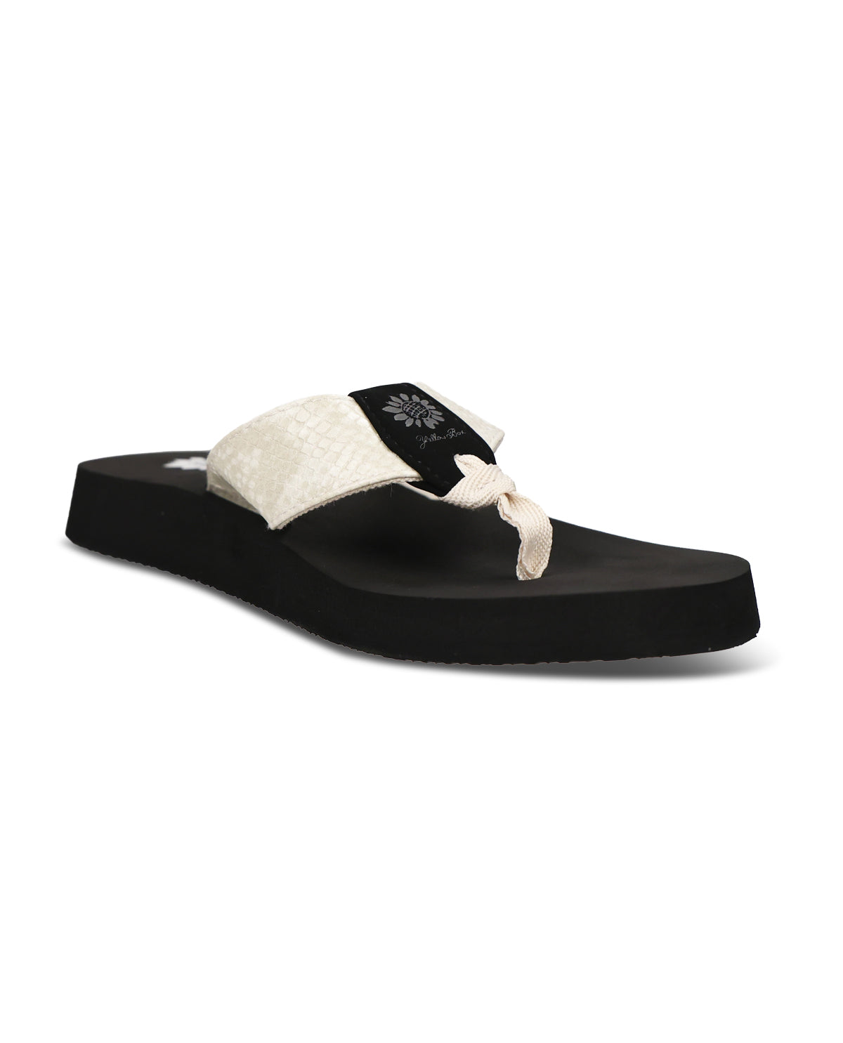 Yellow Box Findy Sandal White