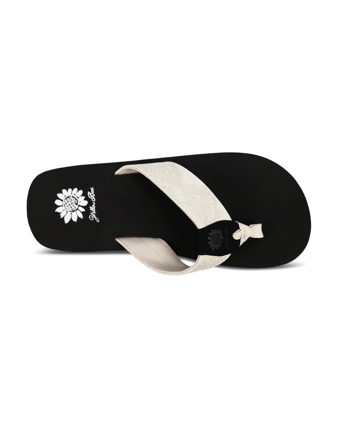Yellow Box Findy Sandal White