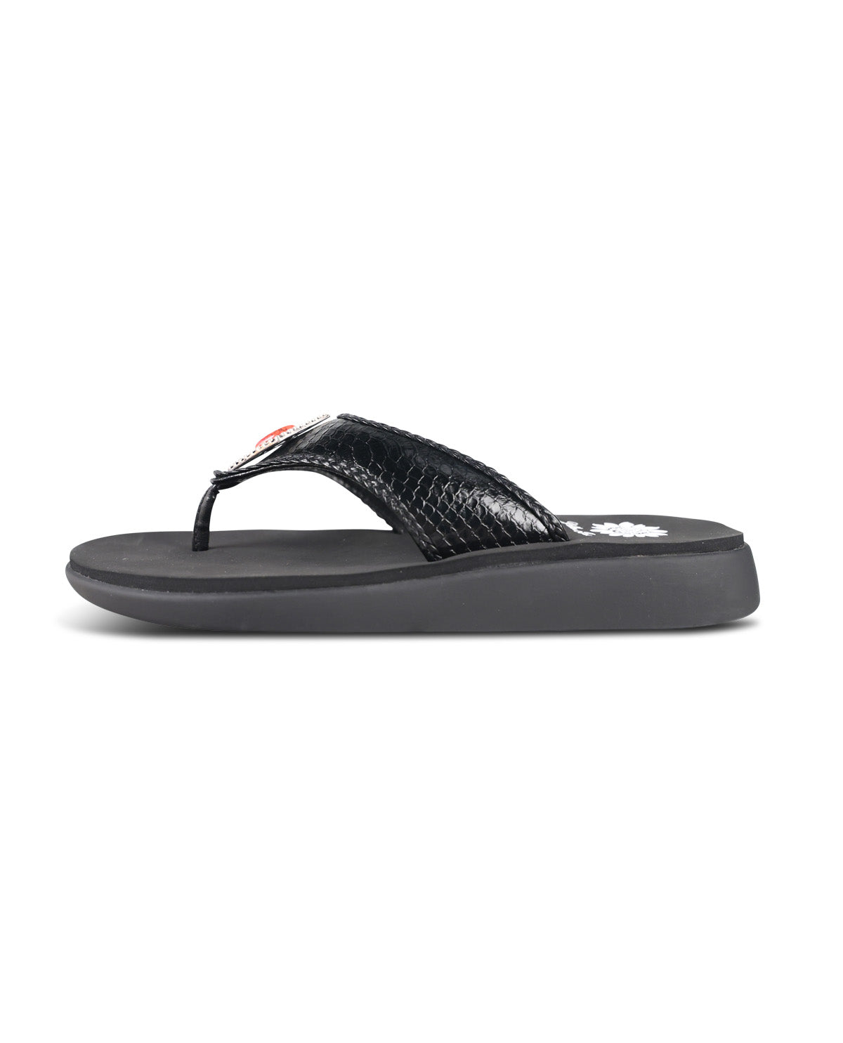 Yellow Box Galena Sandal Black