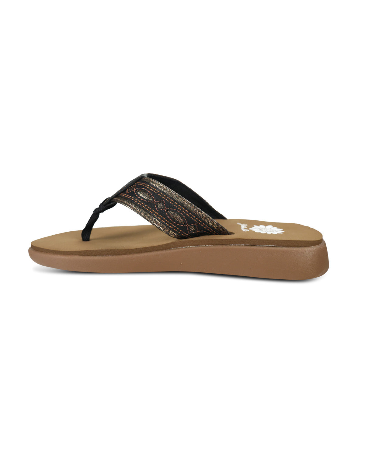 Yellow Box Galya Sandals Black