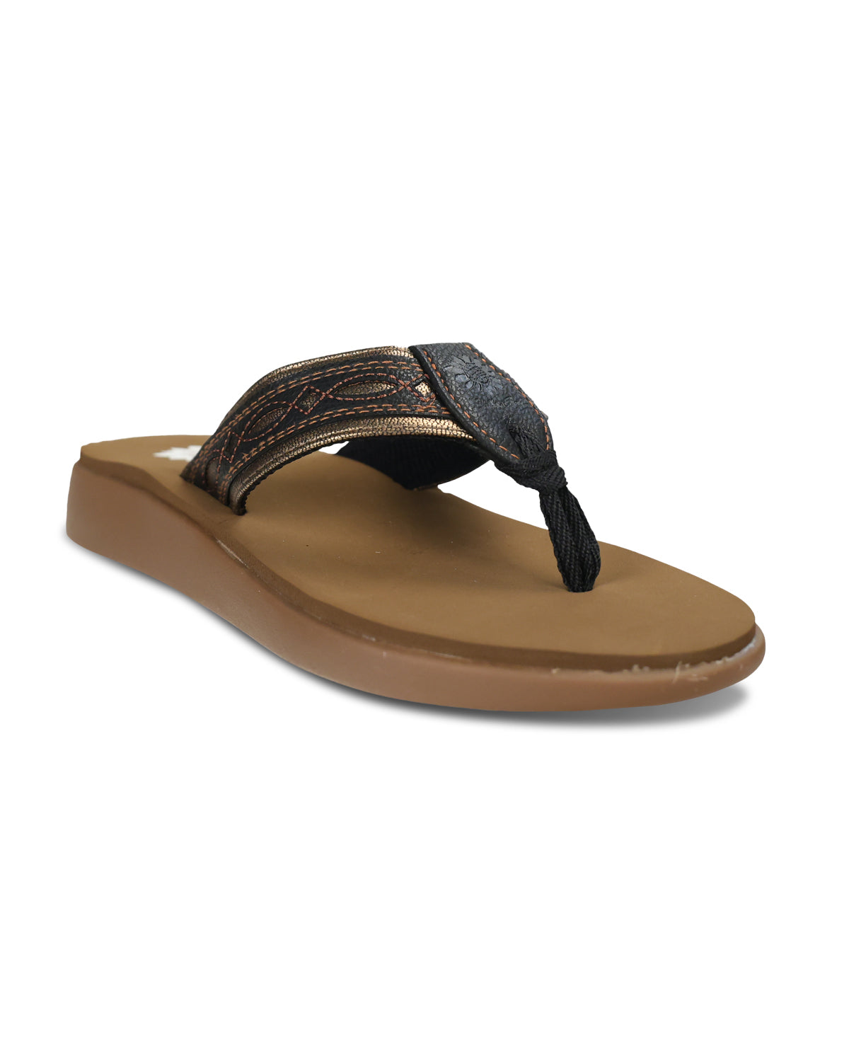 Yellow Box Galya Sandals Black