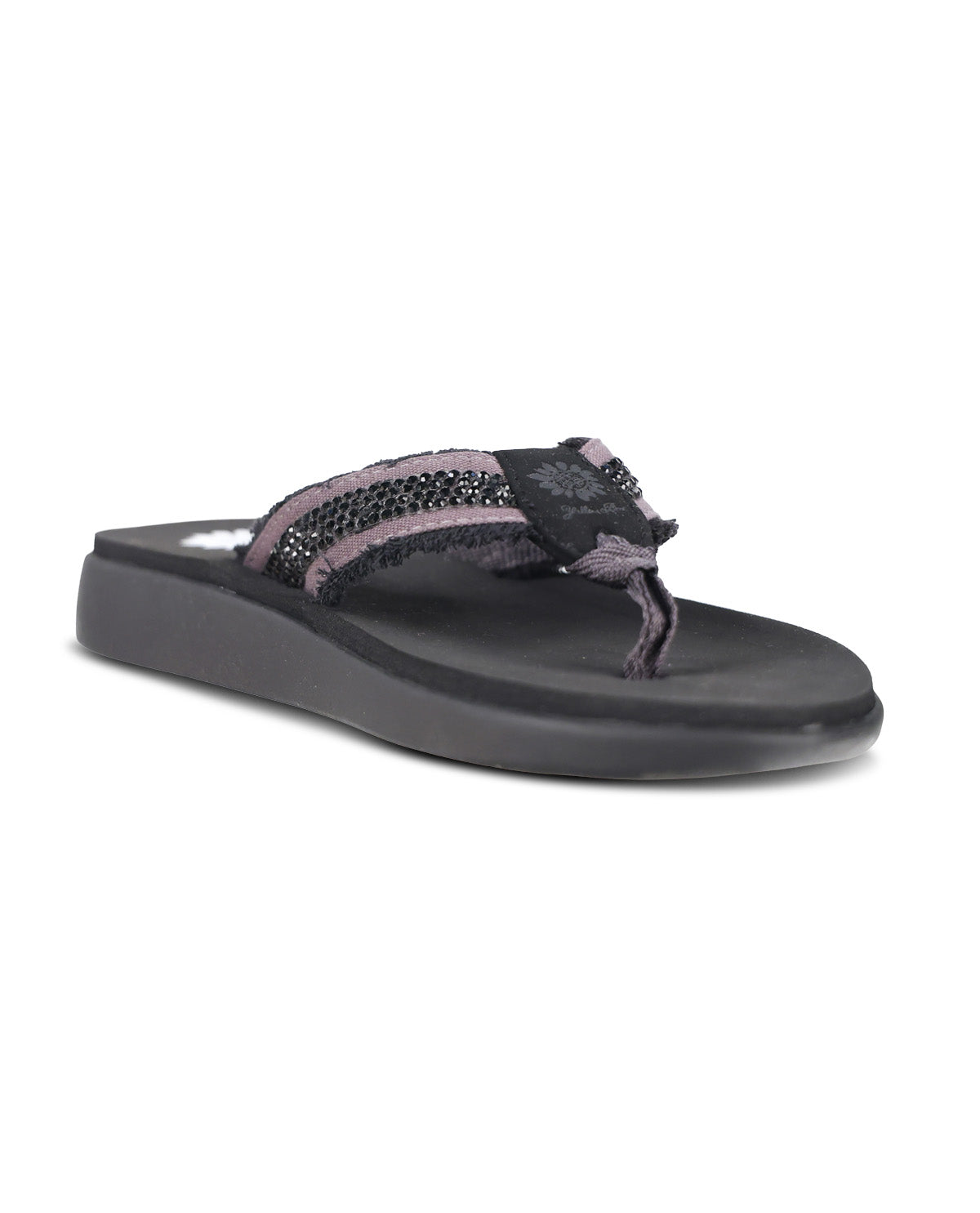 Yellow Box Genzy Sandal Black