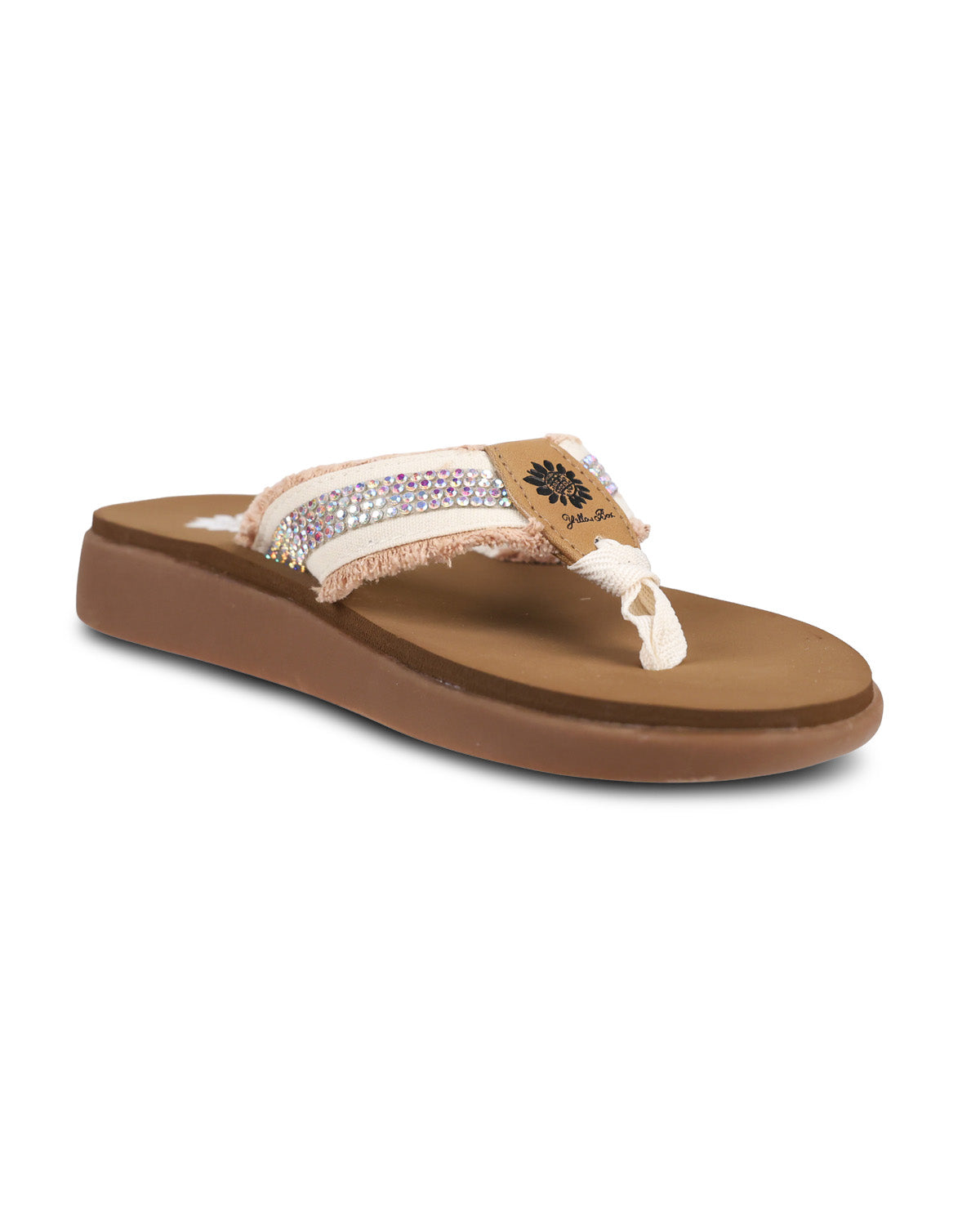 Yellow Box Genzy Sandal Ivory