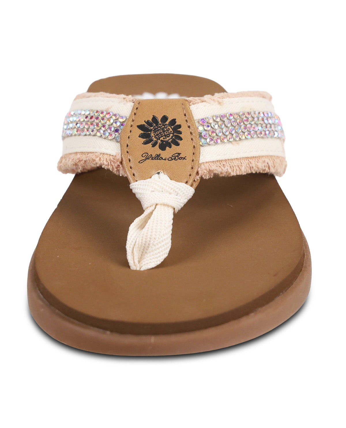 Yellow Box Genzy Sandal Ivory