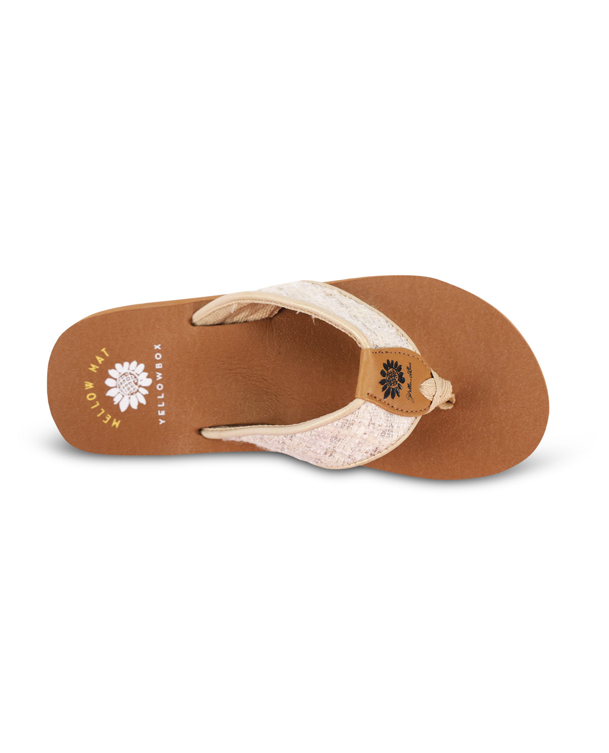 Yellow Box Nandya Sandal Natural