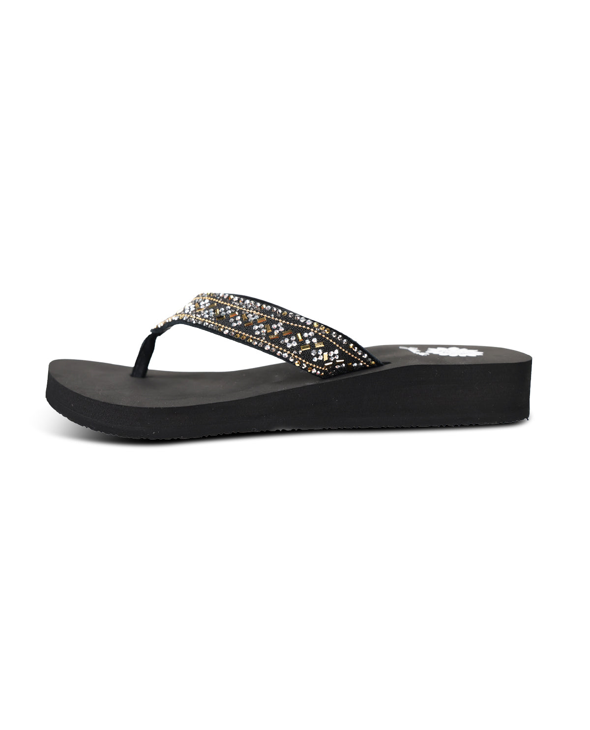 Yellow Box Junia Sandal Black Multi