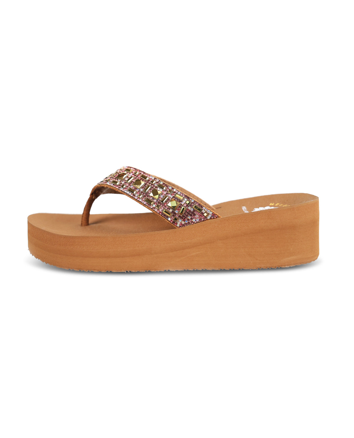 Yellow Box Pria Sandal Pink Multi